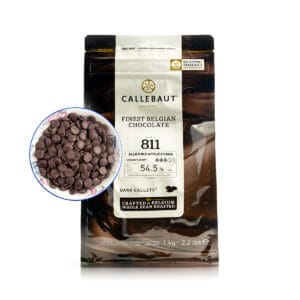 Ciocolata Neagra Callebaut 811 cu 54,5% Cacao - (1kg)