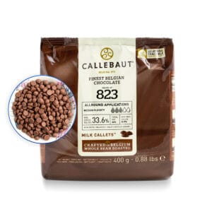 Ciocolata cu lapte Callebaut 832 cu 33,6% Cacao (1kg)